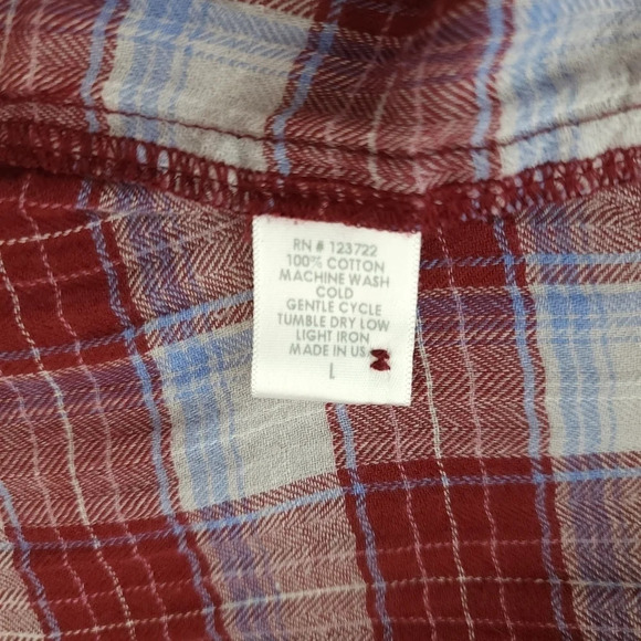 Xirena Plaid Cotton Casual Button Up Shirt - Picture 4 of 7